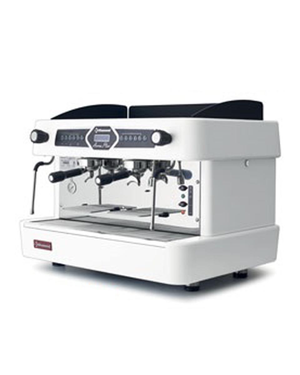 Machine à expresso automatique - Aroma White - 2 groupes - Incl. Adoucisseur d'eau - Diamant - AROMA/2EW+DVA8