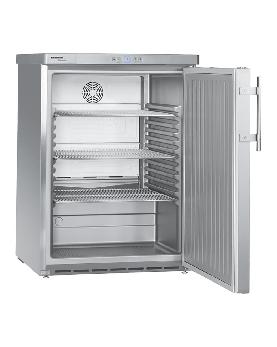 Modèle de table frigo - Inox - 130 litres - 1 porte - Liebherr - FKUv 1660-22