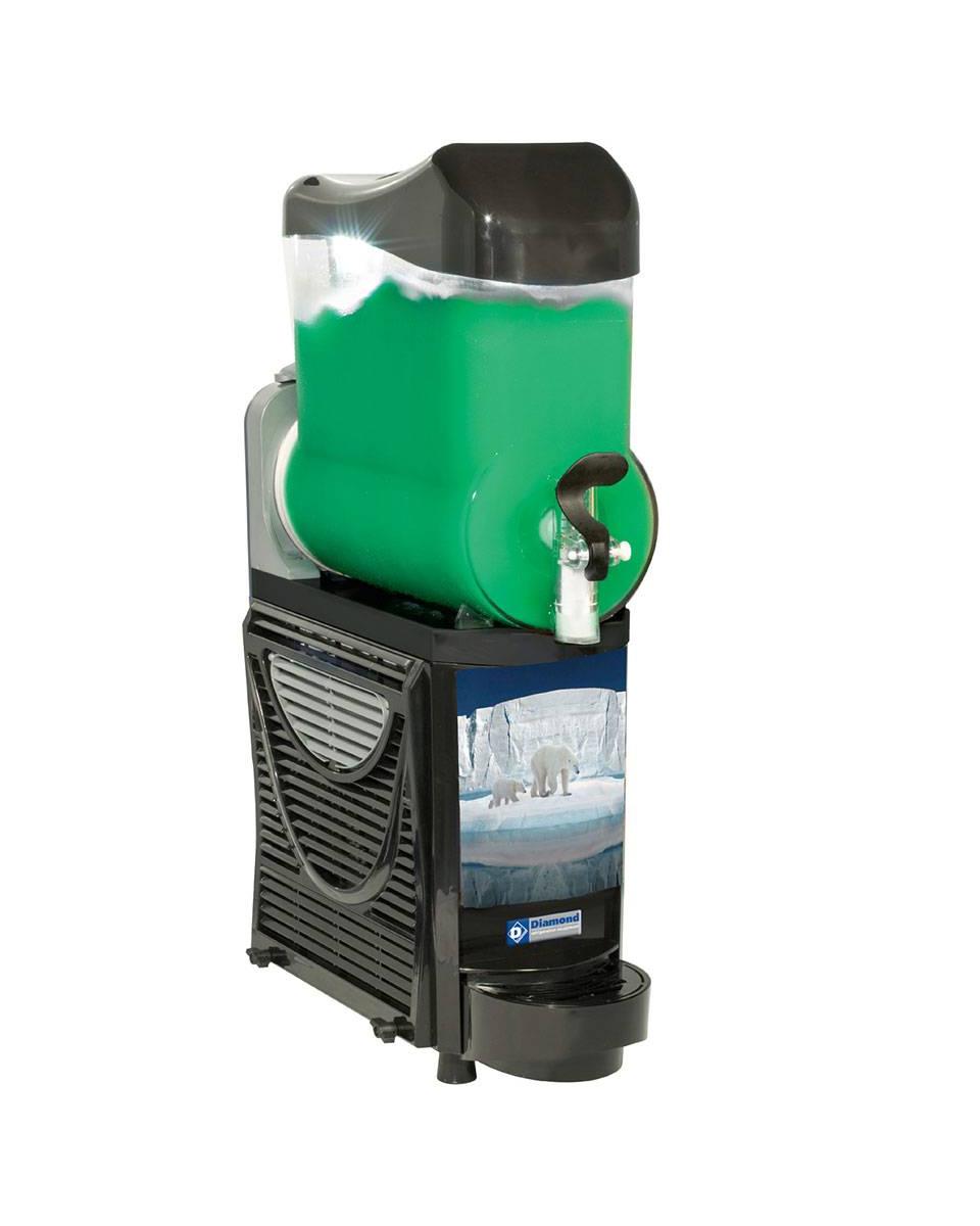 Machine à Slush Granita - 10 Litres - H 84 x 20 x 60 CM - 230 V - Diamant - FABY-1/AB
