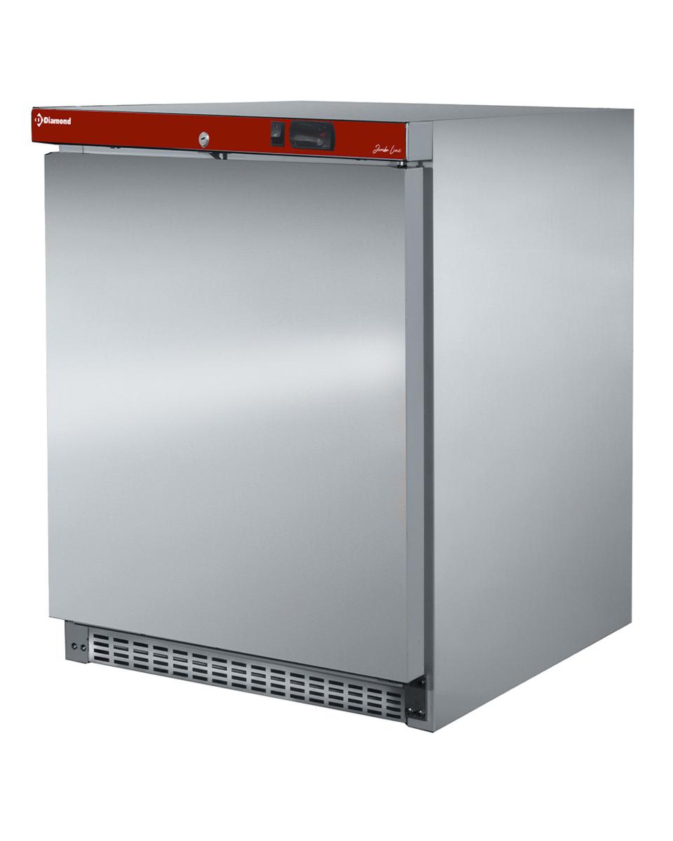 Congélateur traiteur - 150 Litres - 1 Porte - H 85 x 62,6 x 60 CM - Inox - Diamant - N201X-R2