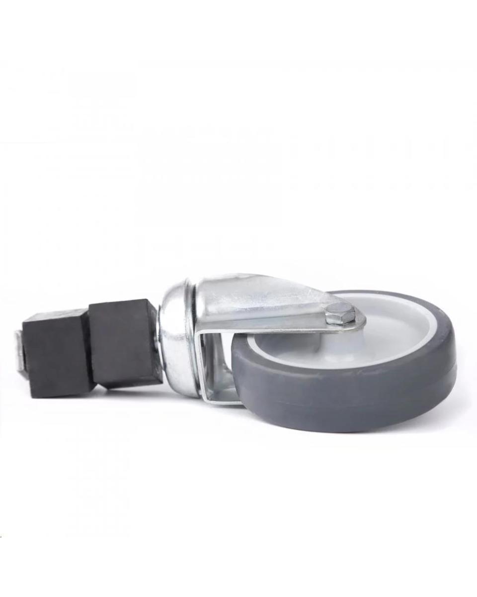 Roulette pivotante - Non freinée - Inox - G-Line