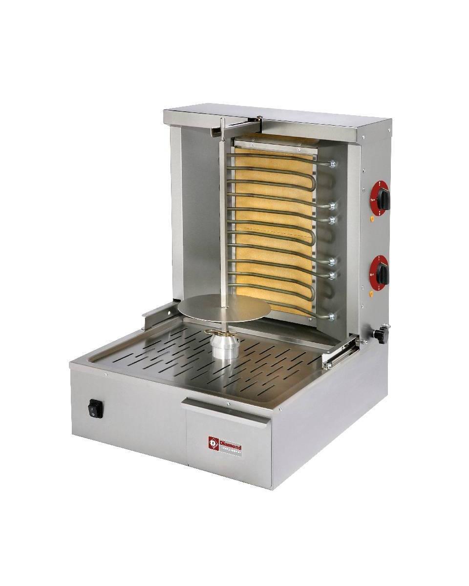Gril gyros - Electrique - 20 KG - 3.6kW - Diamant - KEB-E40