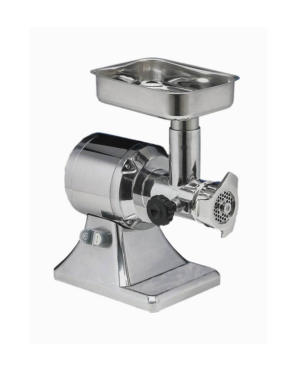 Hachoir à viande - N°22 - 300 KG/h - Inox - H 40 x 45 x 22 CM - Diamant - TS22