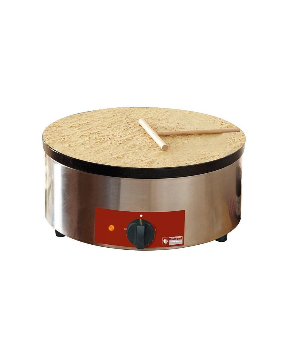Plancha Crêpe - Simple - Electrique - Ø40 CM - Diamant - BRET/1E-HR