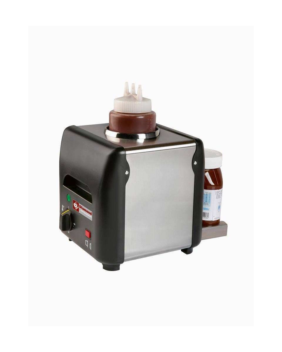 Réchaud à Chocolat - 1 Litre - Diamant - CC/NUT-1S
