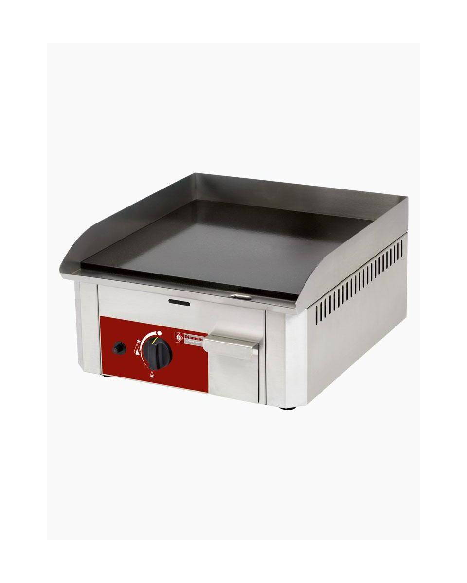 Plancha - Gaz - Lisse - Emaillée - 40 CM - Diamant - FTG-40/SS