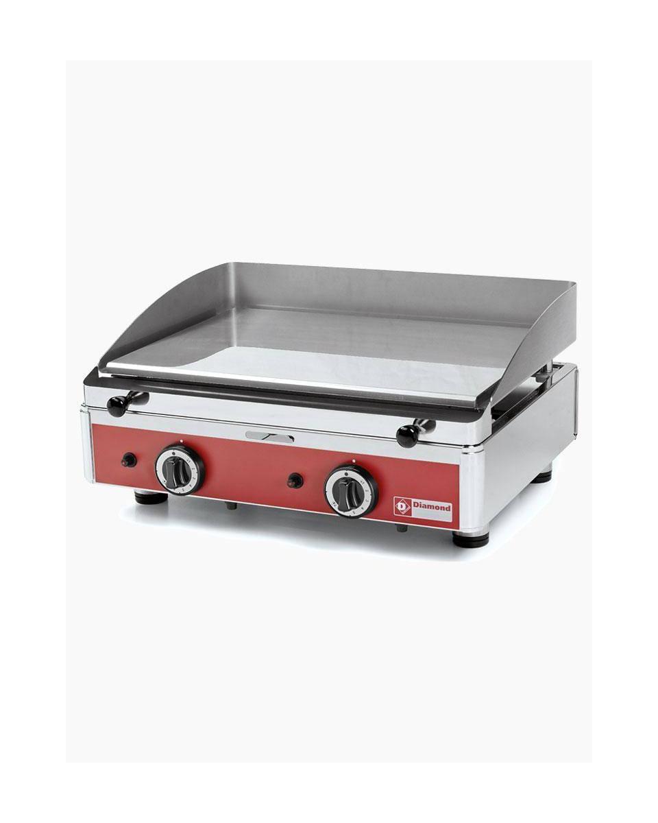 Plancha - Gaz - Lisse - 62 CM - Diamant - PLANCHA/2-N