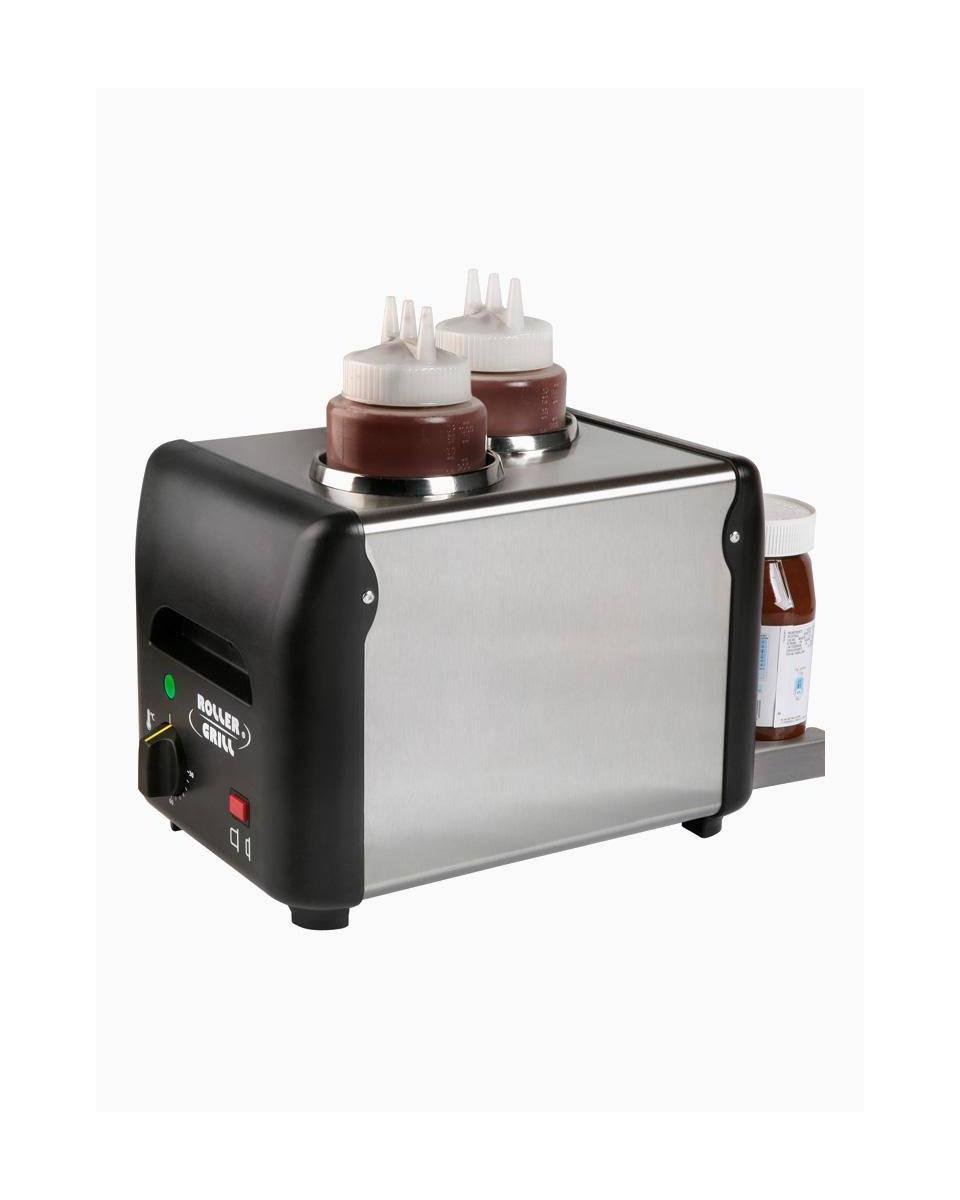 Réchaud à Chocolat - 2 x 1 Litre - Diamant - CC/NUT-2D