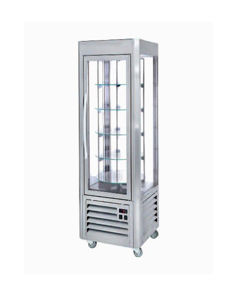 Vitrine congélateur - 360 Litres - 5 Niveaux - Panoramique - Diamant - SNE/GB-A1