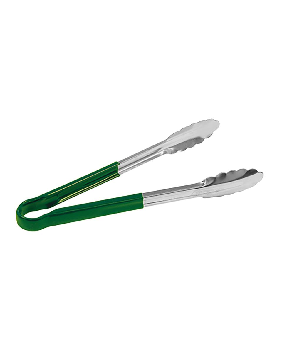 Pince de service - 0,171 KG - 30 CM - Inox - Vert - +0°C / +82°C - 125134