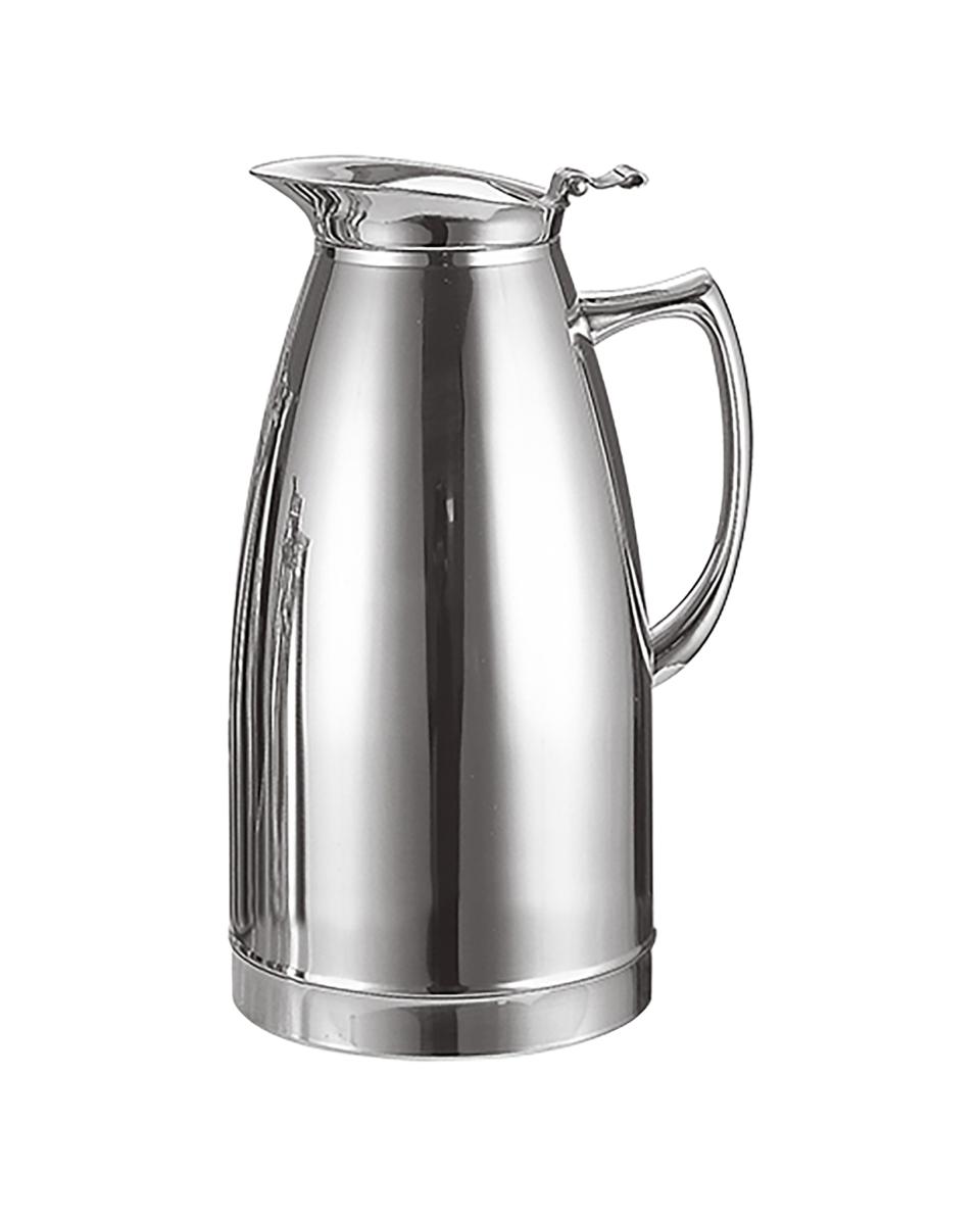 Pichet isotherme - H 24 CM - 0,875 KG - Inox 18/10 - 1,5 Litre - 595062