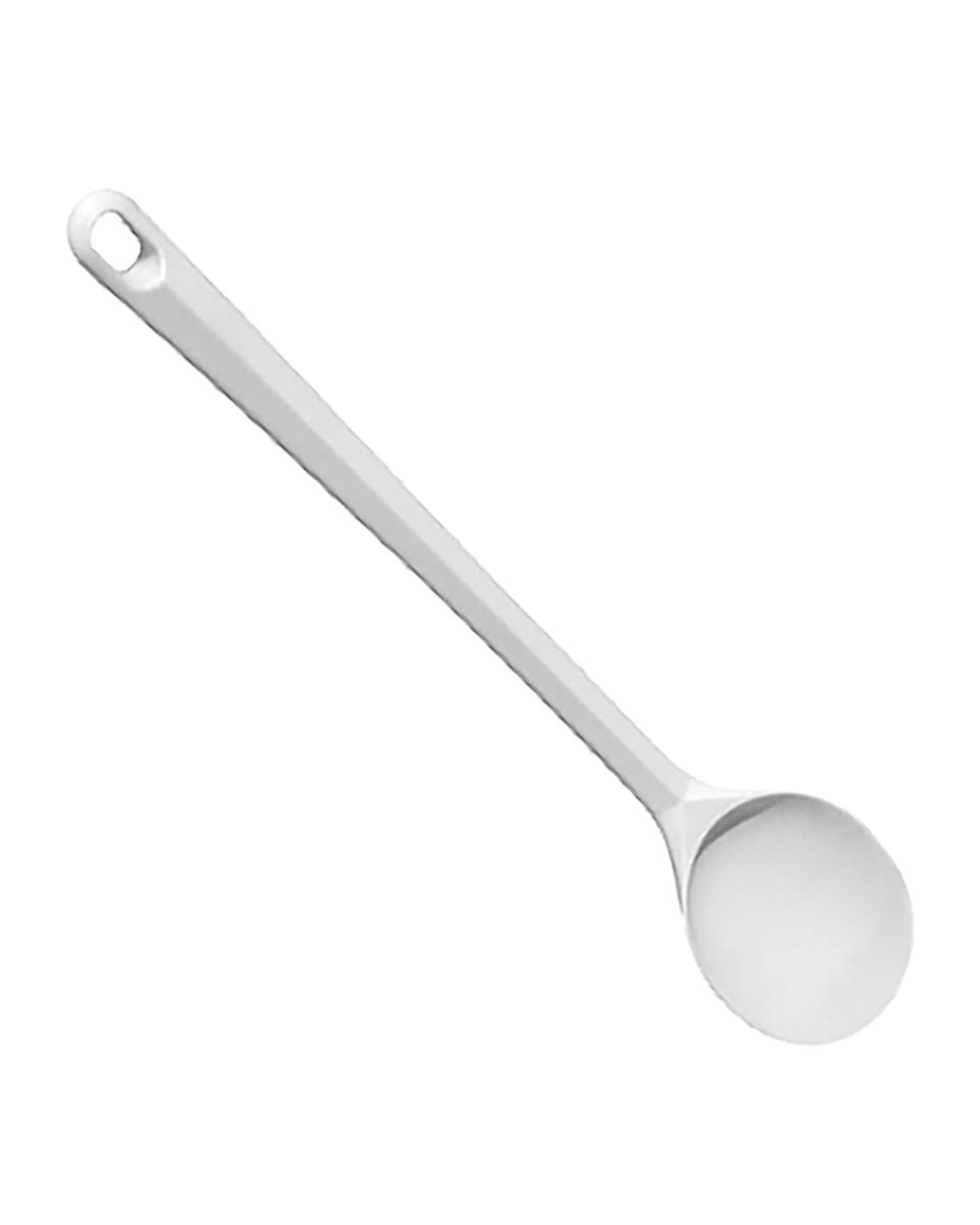Cuillère de cuisine - 0,043 KG - 30 CM - Polybutylène téréphtalate (Pbt) - Blanc - 059026