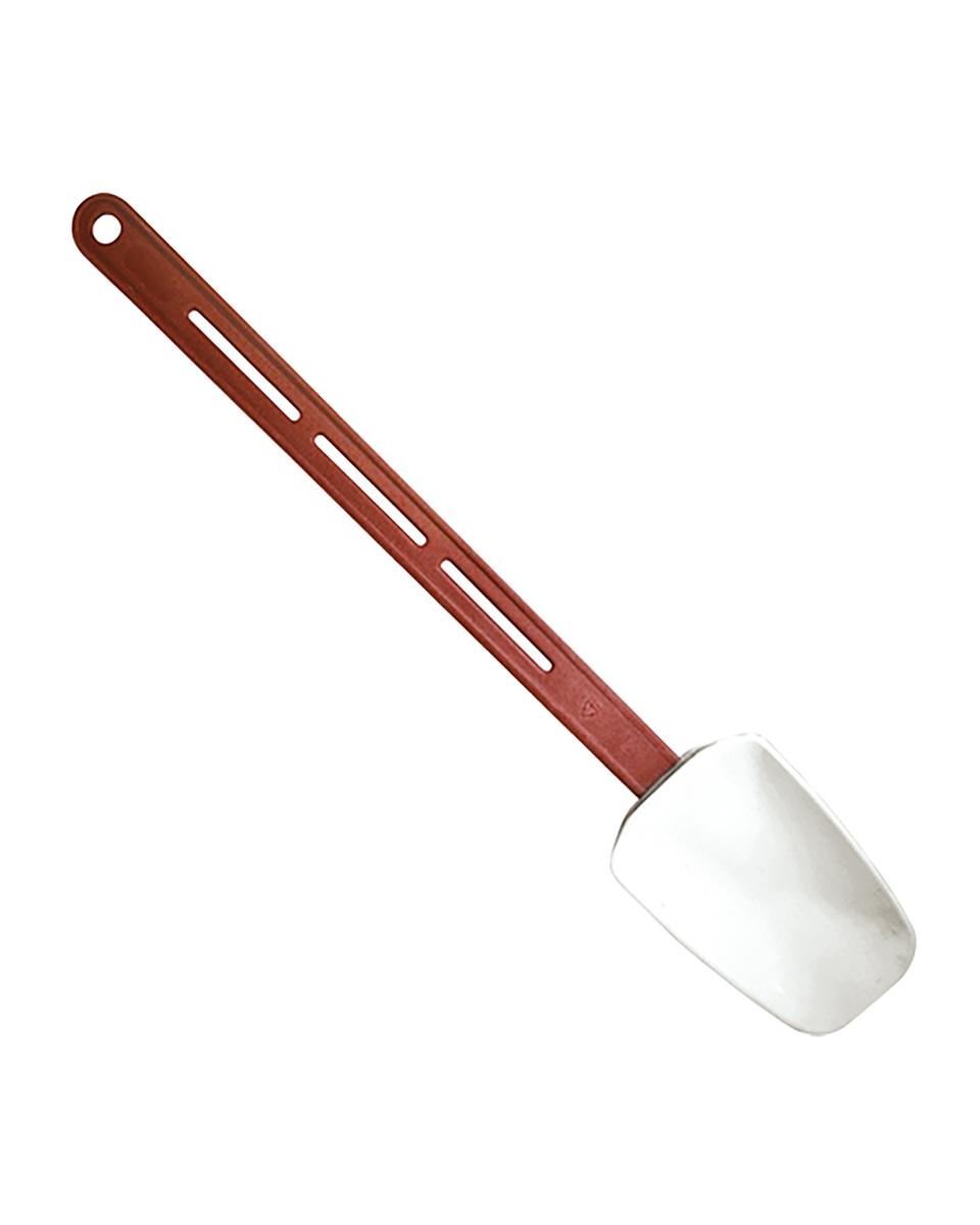 Grattoir / Cuillère - 0,123 KG - 42 CM - Silicone - Rouge - +0°C / +260°C - 560242