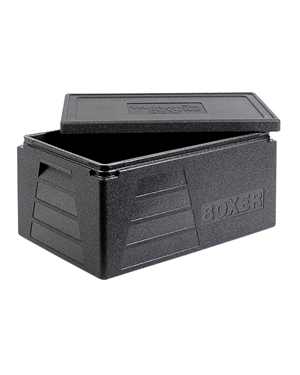 Thermobox - 1/1 GN - 42 Litre - H 29 x 59,5 x 39,5 CM - Polypropylène - Noir - Thermo Future Box - 235090