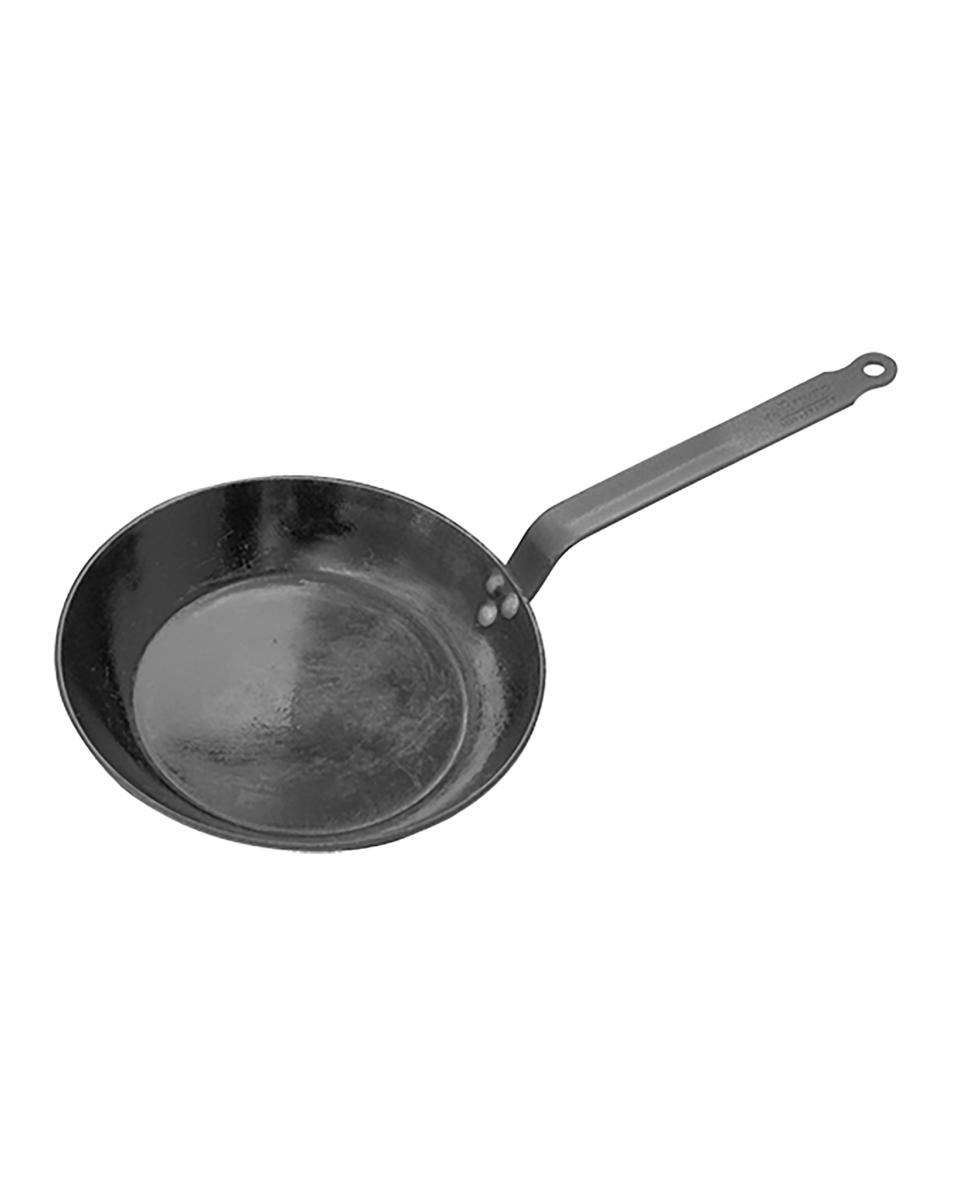 Poêle lyonnaise - H 3,2 CM - 1,03 KG - Ø19,5 CM - Tôle - Acheteur - 001002