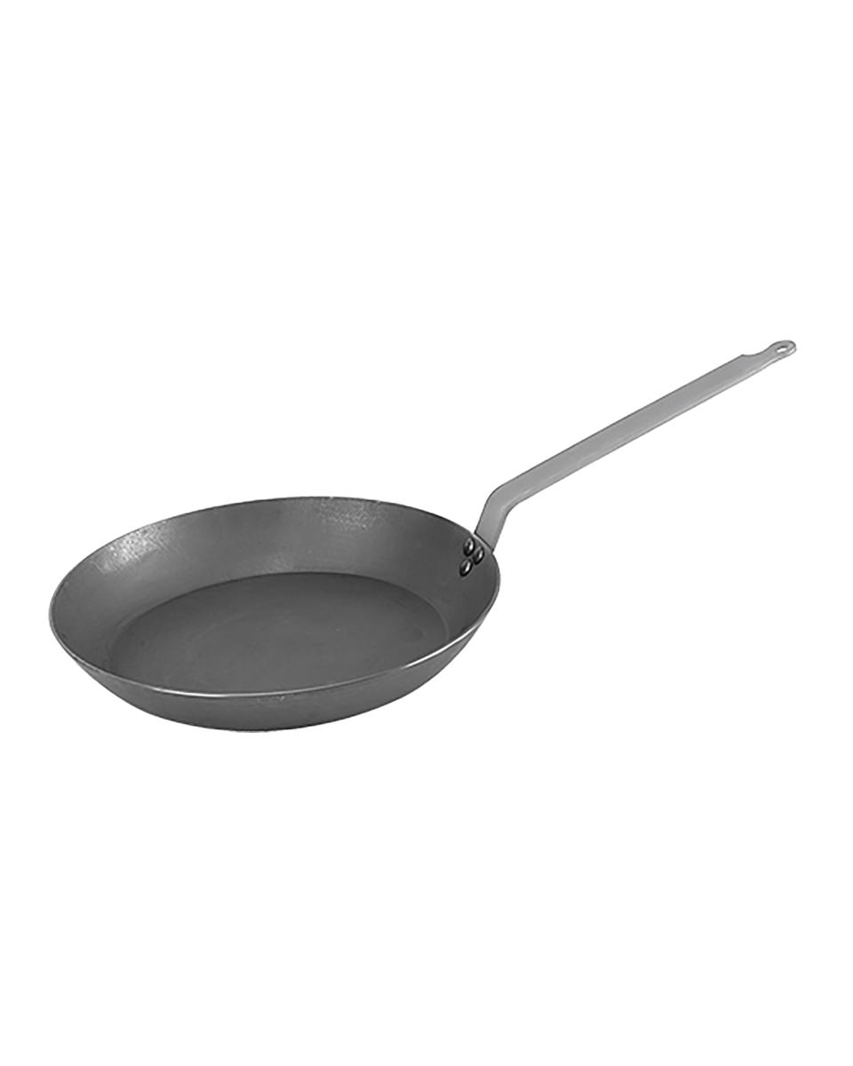 Poêle Lyonnaise - H 4,5 CM - 1,93 KG - Ø25 CM - Tôle - Acheteur - 001005