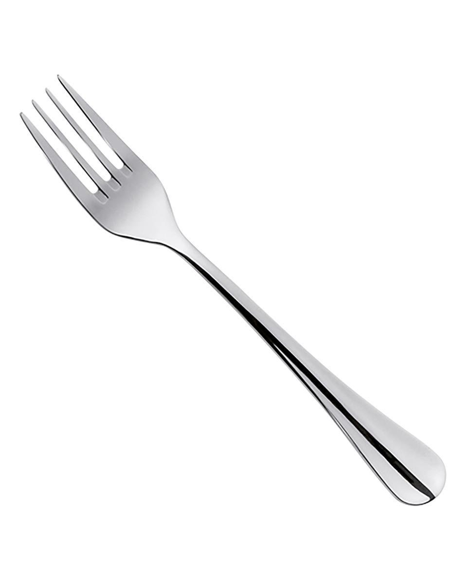 Fourchette à pâtisserie - 0,022 KG - 15 CM - Inox 18/10 - Baguette - 125619