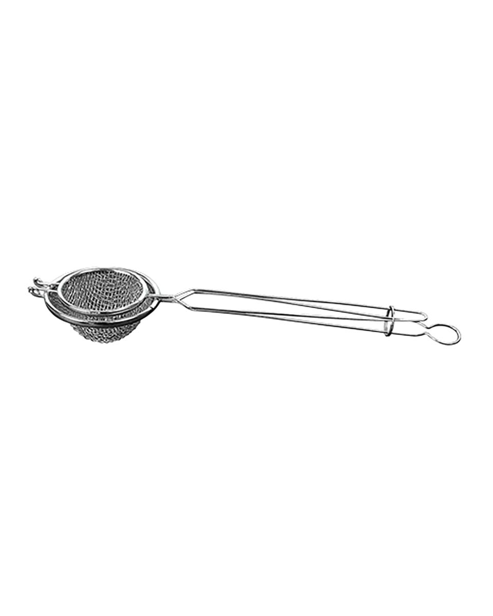 Cuillère nid d'oiseau - 0,16 KG - Ø8 CM - 38,8 CM - inox - 022018