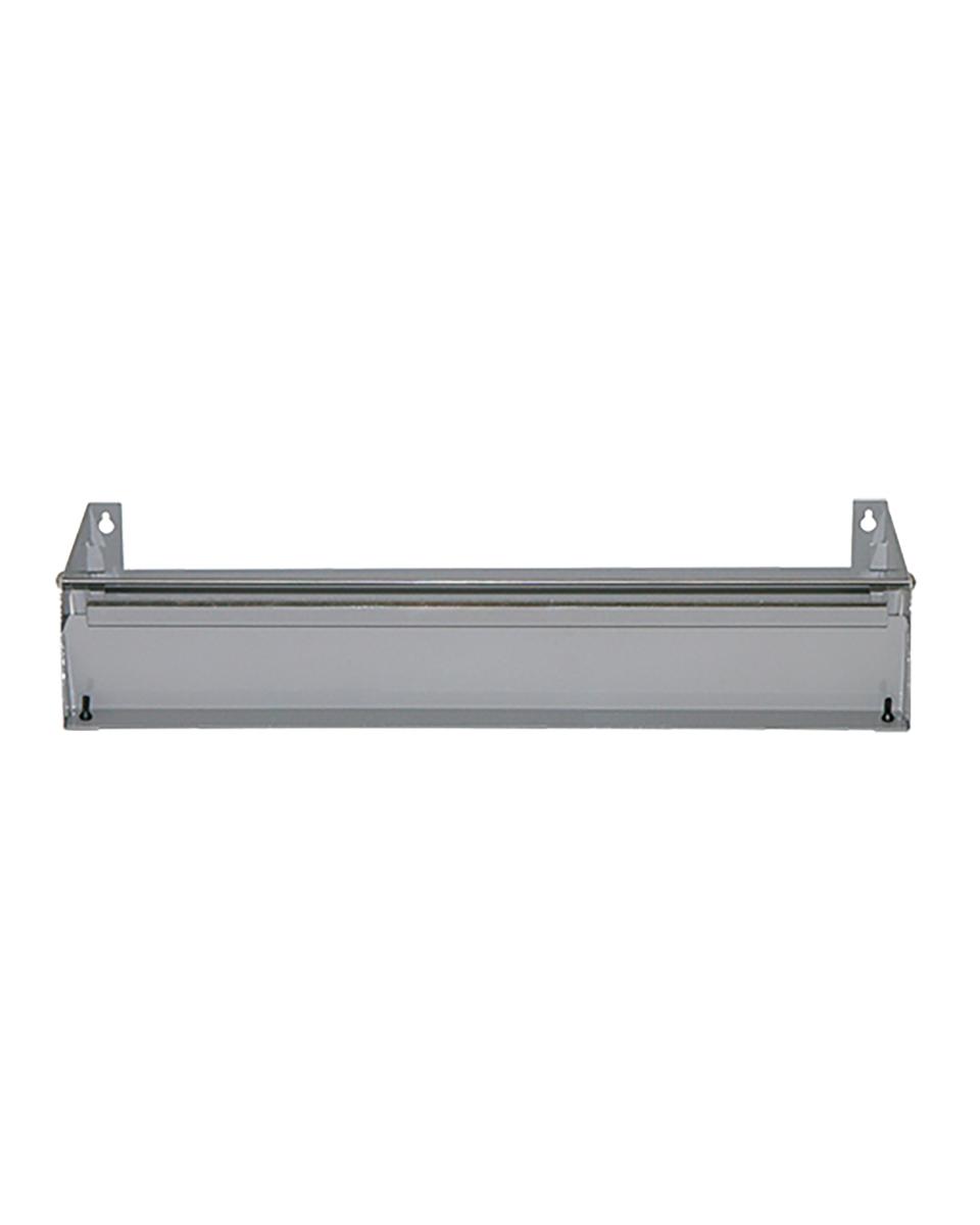 Distributeur de film - H 8,5 x 49 x 16 CM - 1,05 KG - Métal - 024045
