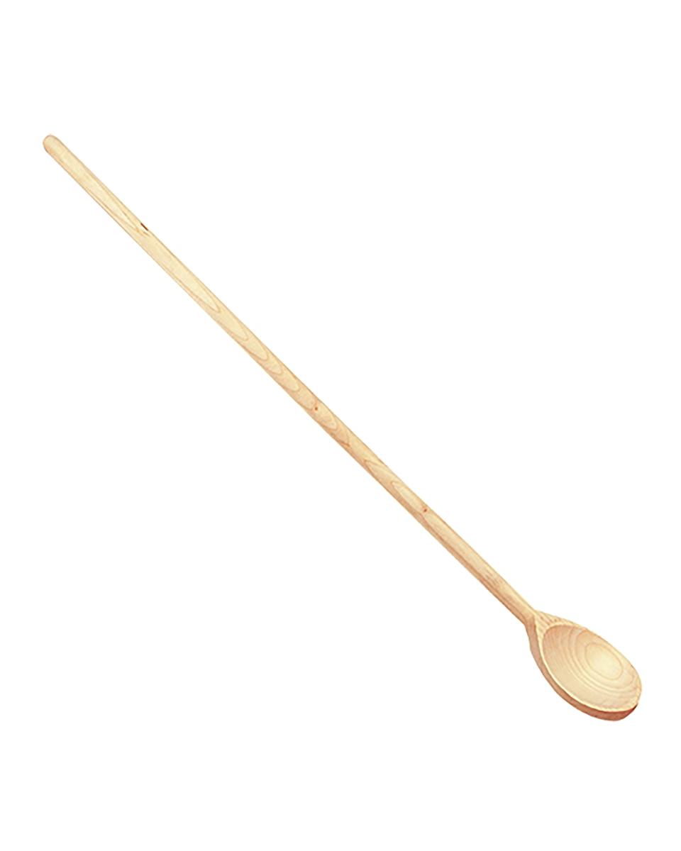 Cuillère de cuisine - 0,4 KG - Ø12 CM - 80 CM - Bois de hêtre - 032005