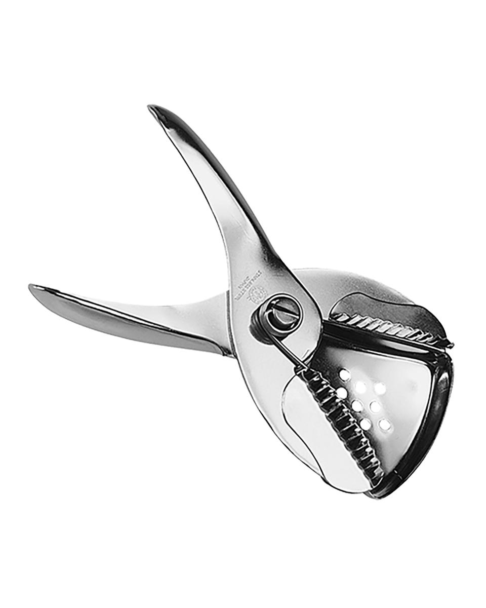 Presse-agrumes tranche de citron - 0,135 KG - 16,5 CM - Inox - 041011