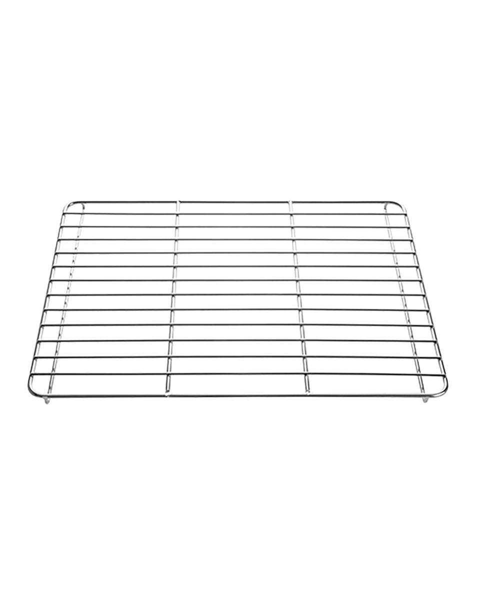 Grille - 43,5 x 31,5 CM - 0,68 KG - Chromé - Caterchef - 596350