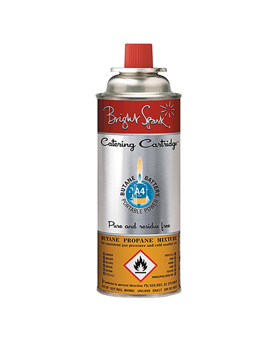 Cartouche de gaz A4 - 0,22 KG - Butane - Bright Spark - 514002