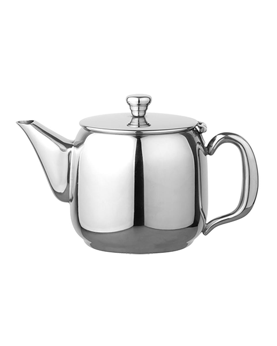 Théière - H 11 CM - 0.335 KG - Ø11 CM - Inox 18/10 - 0.5 Litre - 635003