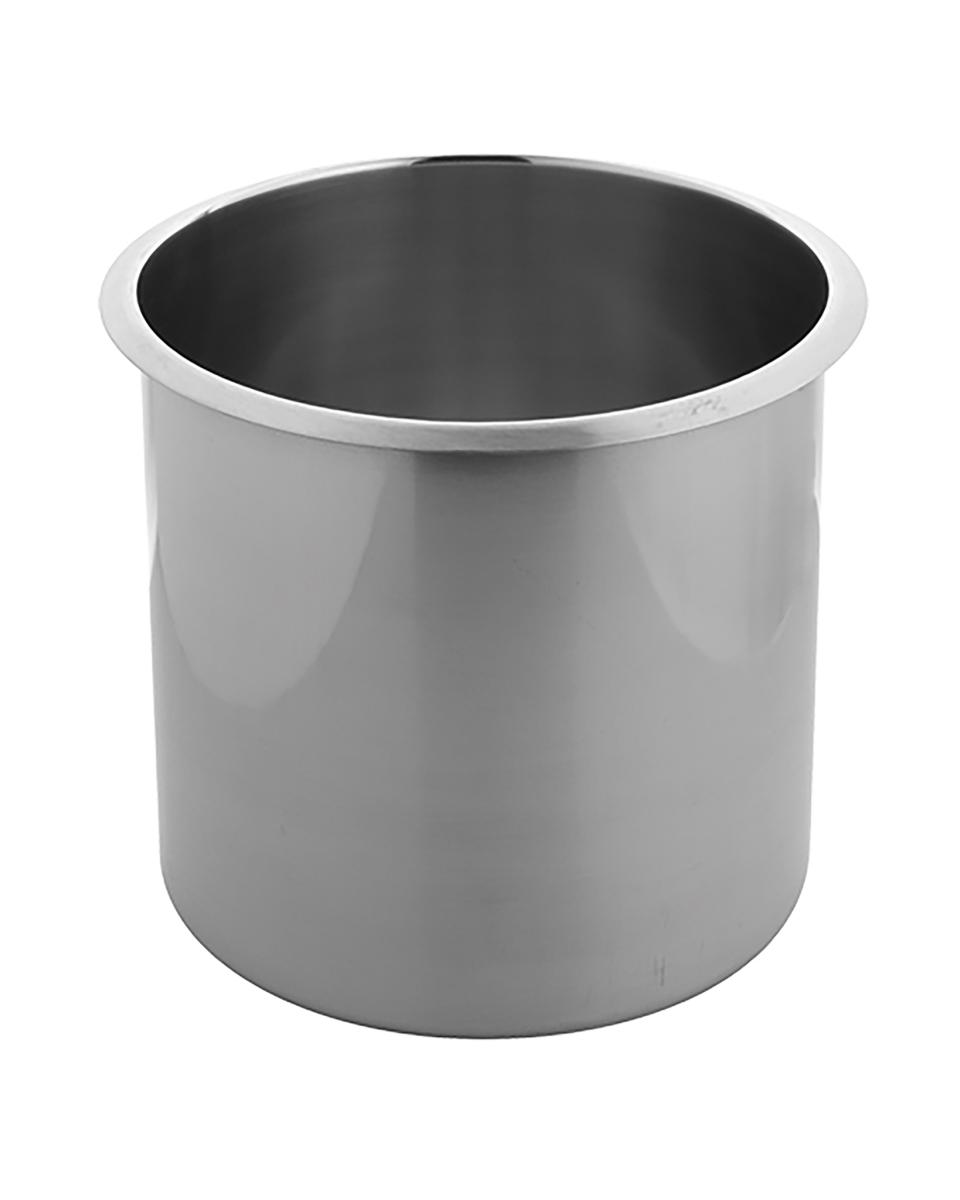 Bac alimentaire - 0,64 KG - inox - 537916