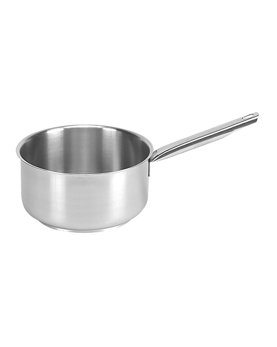 Casserole - H 12 CM - 1.6 KG - Ø24 CM - Inox 18/10 - 5.4 Litre - Pujadas - 720044