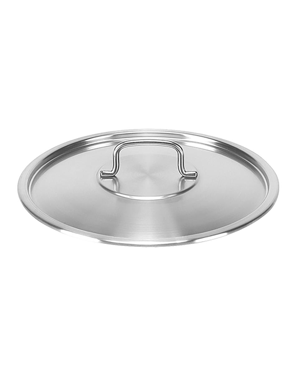 Couvercle - 0.175 KG - Ø16 CM - Inox 18/10 - 720070
