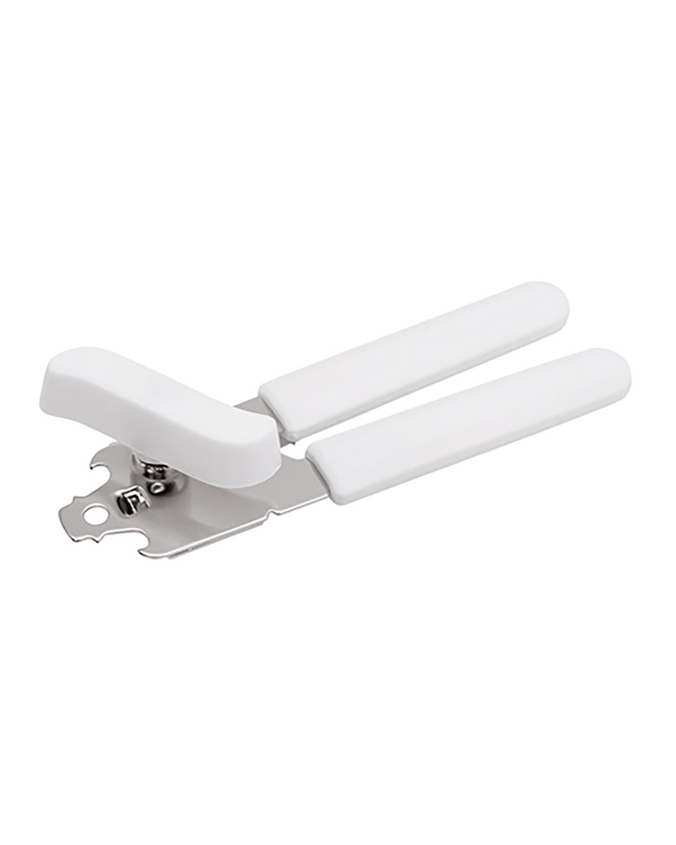 Ouvre-boîte - 0,165 KG - 20 CM - Chromé - Blanc - 721010