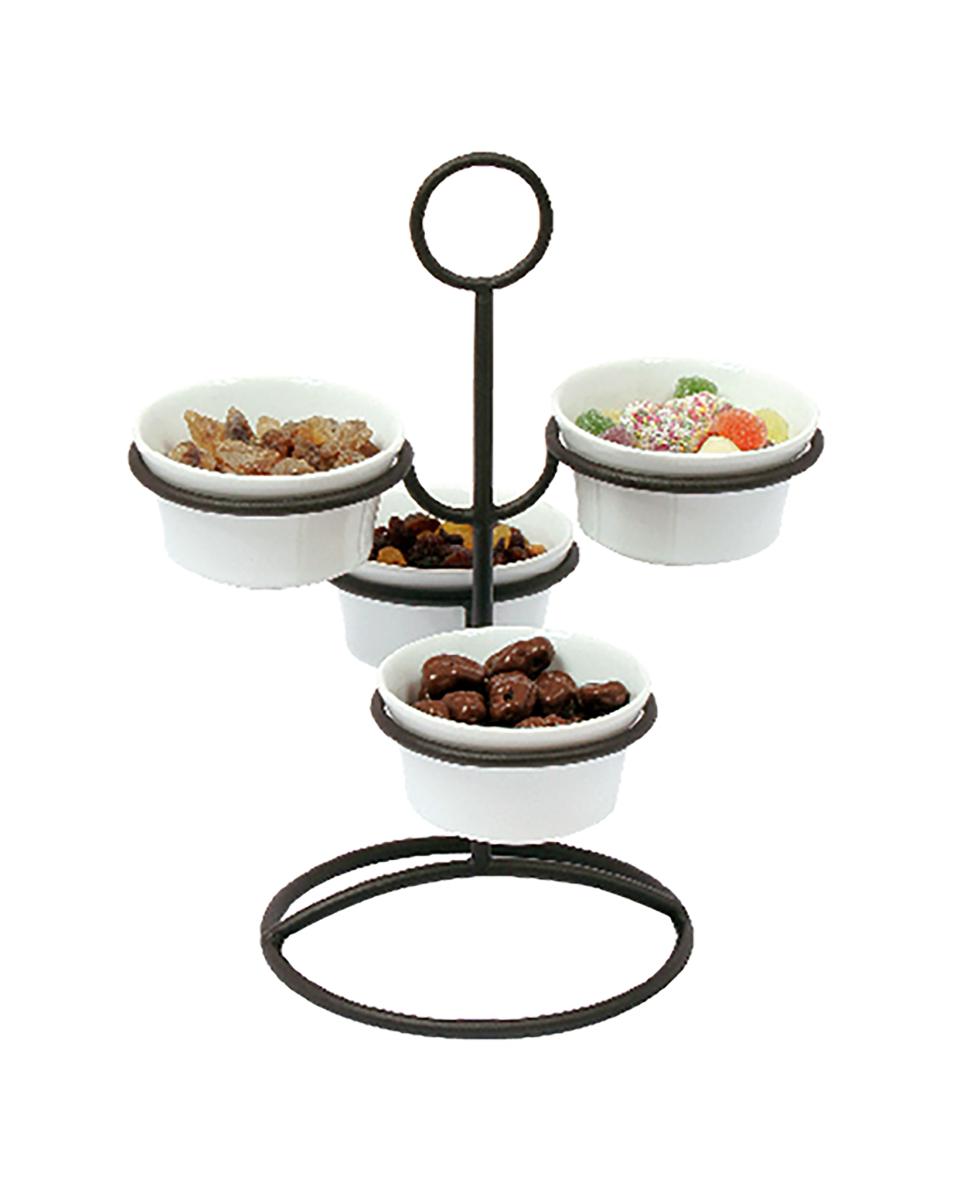 Présentoir Ramequin - H 31 CM - 0.01 KG - Ø10 CM - Métal - 875010
