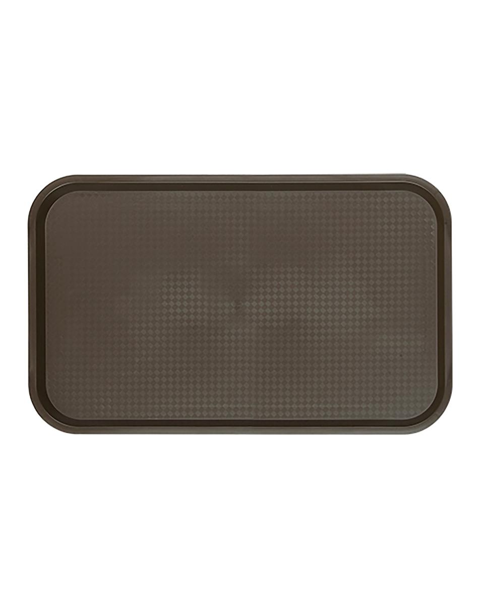 Plateau - 1/1 GN - H 2 x 52 x 32,5 CM - Polypropylène - Marron - Caterchef - 430171