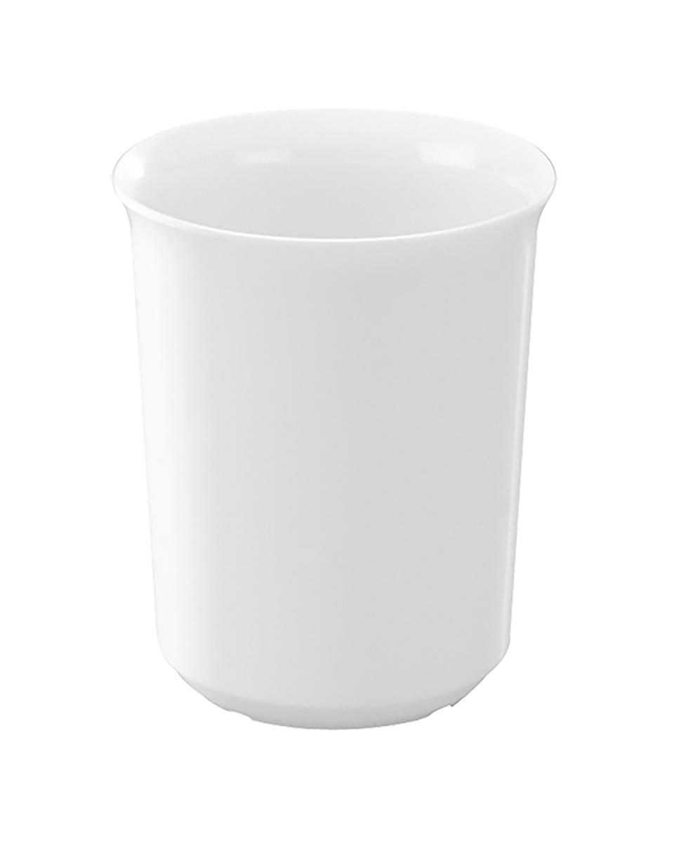 Gobelet - H 9,5 CM - 0,08 KG - Ø7 CM - Mélamine - Blanc - 0,25 Litre - WACA - 937736