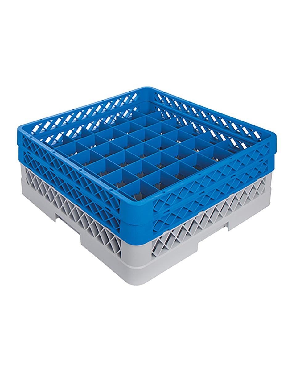 Panier bécher - H 18 x 50 x 50 CM - 0,01 KG - Polypropylène - Panier bécher - CaterRacks - CR4912