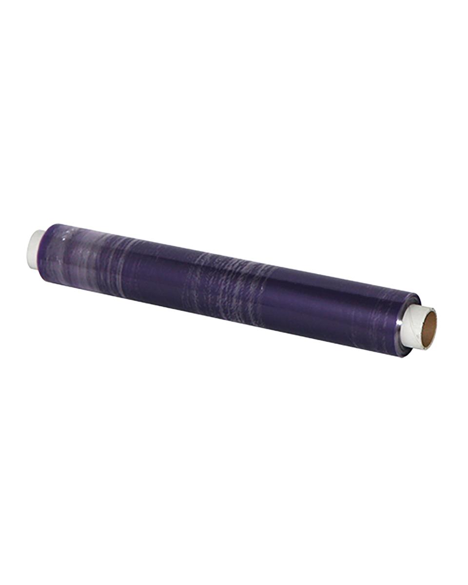Film Etirable - 45 CM - 1.7 KG - 300 CM - Polychlorure de Vinyle (Pvc) - Transparent - Caterchef - 075002