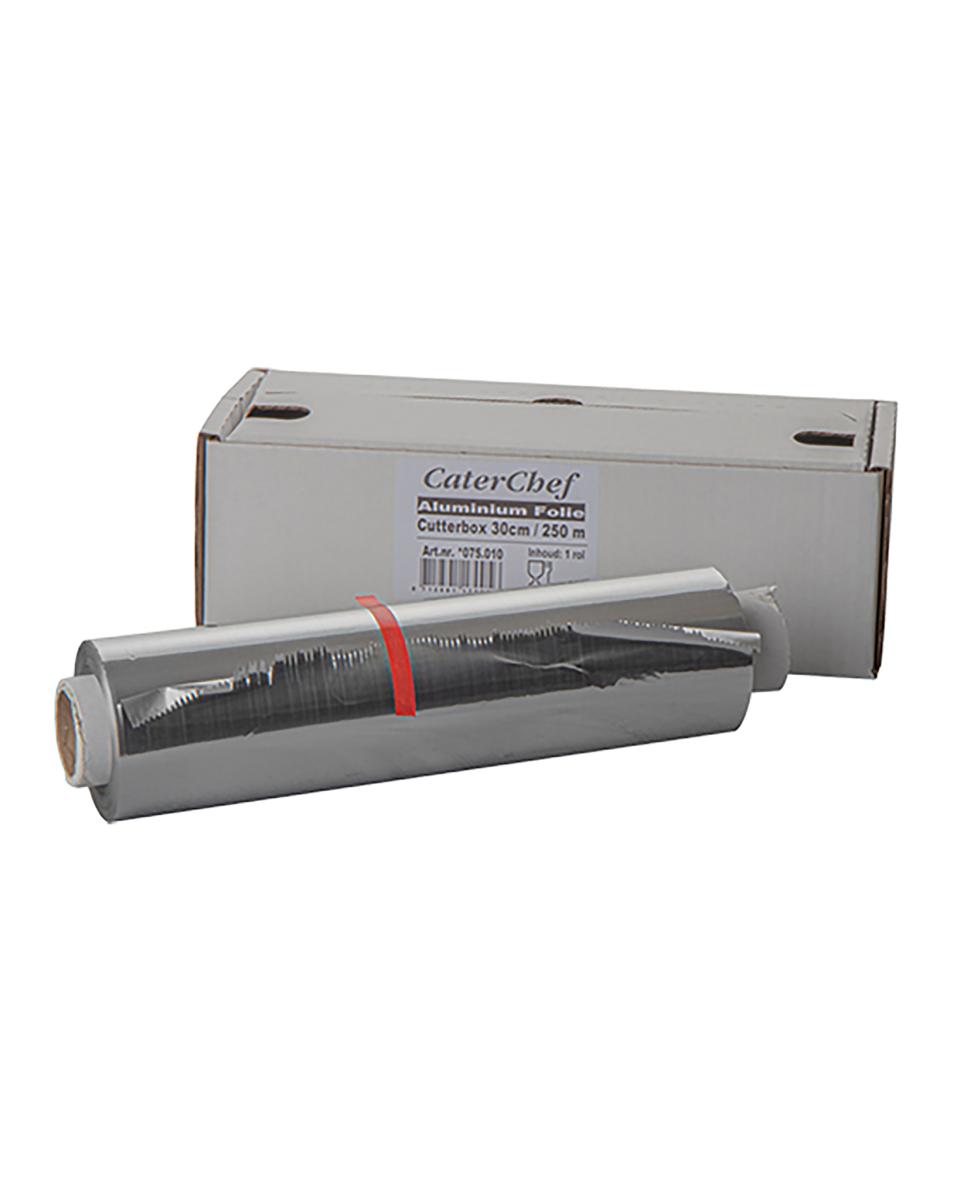 Feuille d'Aluminium - 30 CM - 1.9 KG - 250 CM - Aluminium - Caterchef - 075010