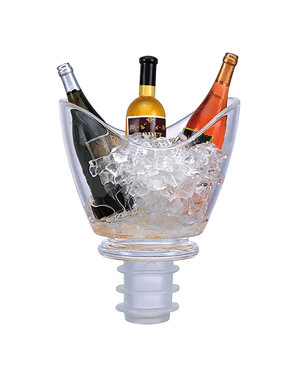 Bouchon de Bouteille de Champagne - 0,08 KG - Plastique - 130055