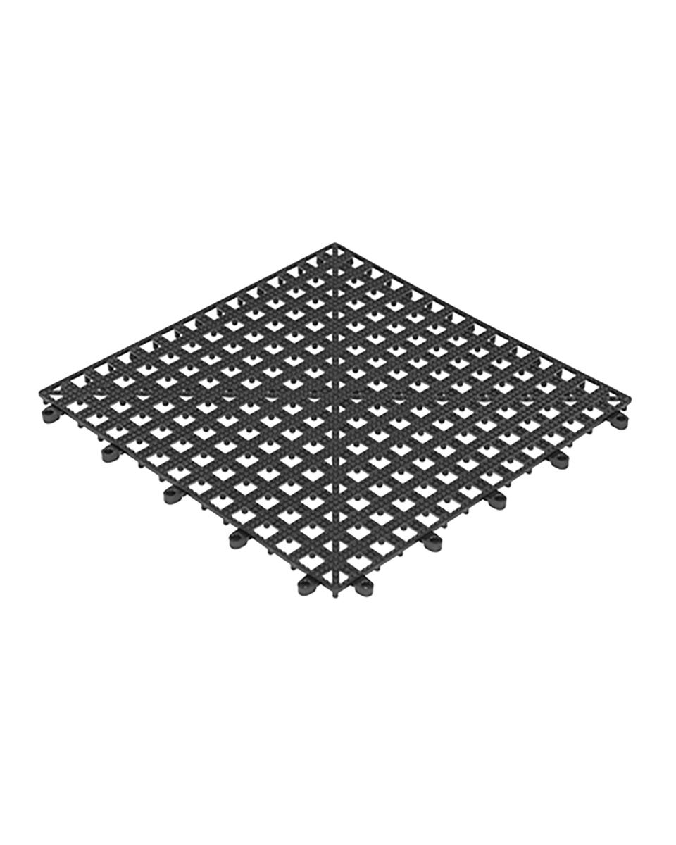 Passe-plat en verre - H 1,5 x 33 x 33 CM - 0,26 KG - Polypropylène - 130065