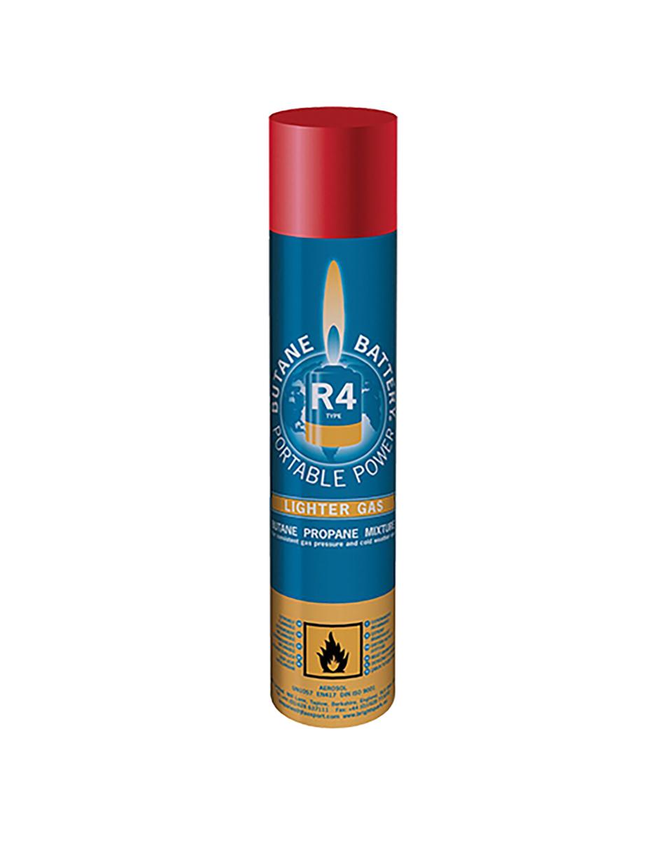 Cartouche de gaz R4 - 0,125 KG - Butane - Bright Spark - 514032