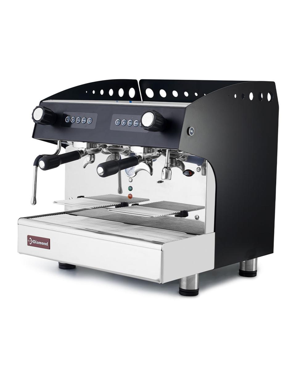 Machine expresso - Automatique - 2 groupes - Adoucisseur d'eau - Compact Line