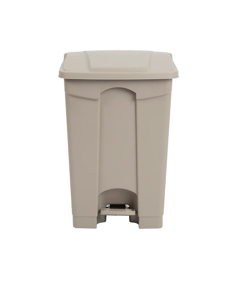 Poubelle à pédale - 45 Litres - H 60 x 40,5 x 39,5 CM - Polypropylène - Jantex - GH637