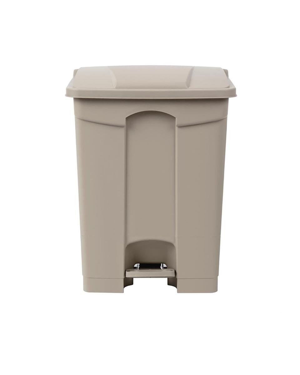 Poubelle à pédale - 65 Litres - H 67 x 49,5 x 40 CM - Polypropylène - Jantex - GH638