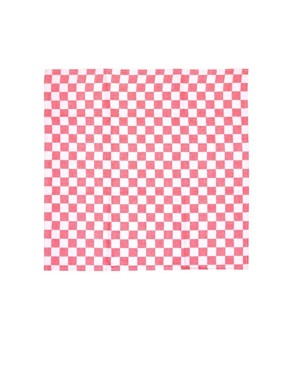 Torchon - Rouge - 66 x 66 CM - Coton - Vogue - E579