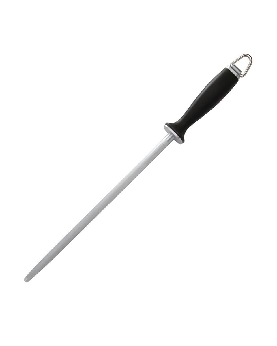 Fusil à aiguiser - Noir - H 48 x 3,5 x 30,5 CM - Acier au carbone - Wüsthof - C974