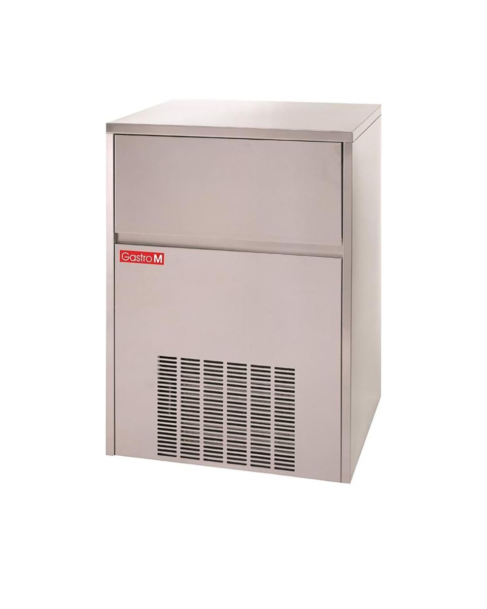 Machine à glaçons - 65kg/24h - H 82 x 60 x 58 CM - 230 V - Inox - Gastro M - CS105