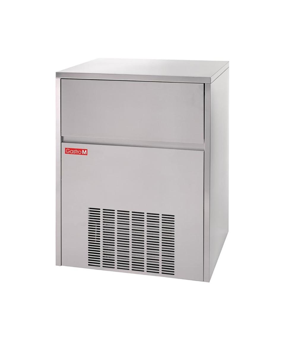 Machine à glaçons - 80kg/24h - H 88 x 71 x 58 CM - 230 V - Inox - Gastro M - CS106