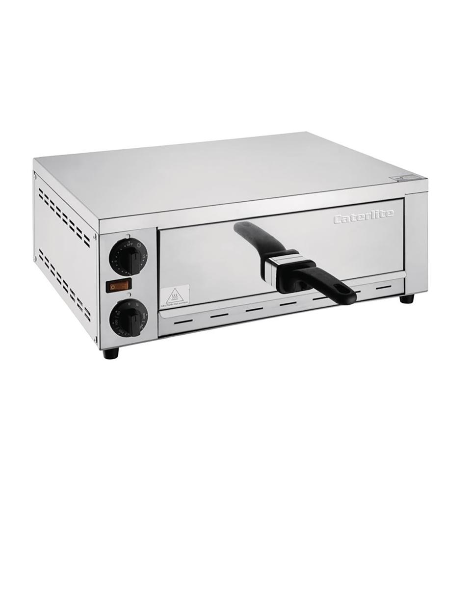 Four à pizza - H 18,8 x 38 x 48,6 CM - 220-240 V - Inox - Caterlite - CR912