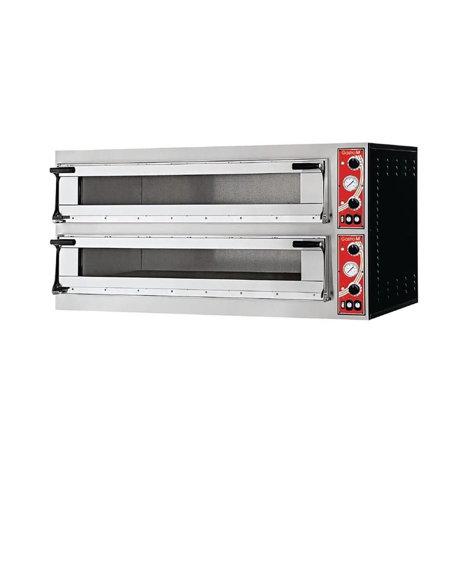 Four à pizza - H 74,5 x 136 x 95,5 CM - 400 V - Inox/Acier - Gastro M - DS183